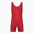 Men's singlet adidas 3 Stripe Singlet red/white