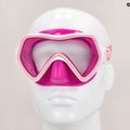 Mares Comet children's diving mask pink 411059 8