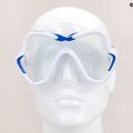 Mares One Vision clear blue diving mask 411046 8