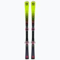 Völkl RACETIGER SL MASTER + XComp 16 GW Master downhill skis black/yellow 121021