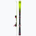 Völkl RACETIGER SL MASTER + XComp 16 GW Master downhill skis black/yellow 121021 2