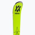 Völkl RACETIGER SL MASTER + XComp 16 GW Master downhill skis black/yellow 121021 8