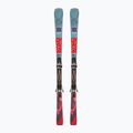 Völkl Deacon 72 + RMotion3 12 GW downhill skis light blue/flo red/pearl red