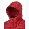 Women's down jacket Rab Microlight Alpine ascent red 4