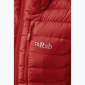 Women's down jacket Rab Microlight Alpine ascent red 5