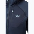 Women's trekking jacket Rab Superflux Hoody deep ink 4
