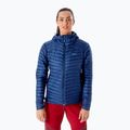 Women's down jacket Rab Cirrus Flex 2.0 Hoody blue QIO-69 6