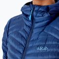 Women's down jacket Rab Cirrus Flex 2.0 Hoody blue QIO-69 8