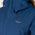 Rab Downpour Eco women's rain jacket blue QWG-83-NB-08 4