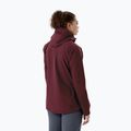 Rab Downpour Eco women's rain jacket maroon QWG-83-HD-08 2
