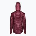 Women's down jacket Rab Cirrus Flex 2.0 Hoody maroon QIO-69 3