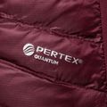 Women's down jacket Rab Cirrus Flex 2.0 Hoody maroon QIO-69 5