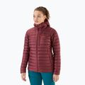 Women's down jacket Rab Microlight Alpine maroon QDB-13-DEH-08