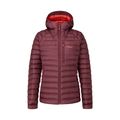 Women's down jacket Rab Microlight Alpine maroon QDB-13-DEH-08 2