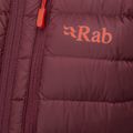 Women's down jacket Rab Microlight Alpine maroon QDB-13-DEH-08 4