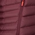 Women's down jacket Rab Microlight Alpine maroon QDB-13-DEH-08 5