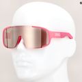 Bicycle goggles POC Aspire actinium pink translucent/clarity trail silver 6