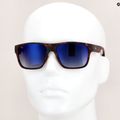 GOG Henry fashion matt brown demi / blue mirror sunglasses E701-2P 9