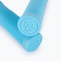 RACE FACE Chester light blue/orange handlebar grips 2