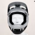 Bicycle helmet POC Coron Air MIPS argentite silver/uranium black matt 7