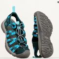 Keen Whisper Sea Moss women's trekking sandals blue 1027362 18