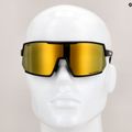 Bicycle goggles UVEX Sportstyle 235 P black mat/mirror yellow 53/3/032/2230 11