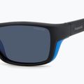 Polaroid PLD 7046/S black azure/blue polarised men's sunglasses 5