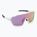 Smith Shift MAG white/chromapop violet mirror sunglasses 2