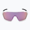 Smith Shift MAG white/chromapop violet mirror sunglasses 4