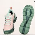 Women's trekking boots On Cloudwander Waterproof pink-green 7398278 11