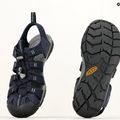 KEEN Clearwater CNX sky captain/black men's sandals 17