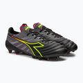 Men's Diadora Brasil Elite Veloce ITA LPX football boots black and maroon DD-101.178785-D0136-43 4