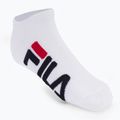 Fila Unisex Invisible 2 Pack socks white 2