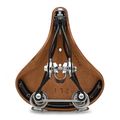 Brooks England B66 Short honey bicycle saddle 2