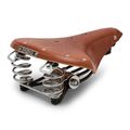 Brooks England B66 Short honey bicycle saddle 3