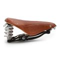 Brooks England B66 Short honey bicycle saddle 4