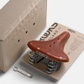 Brooks England B67 Short honey bicycle saddle 8