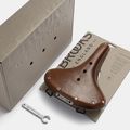 Brooks England B68 honey bicycle saddle 8