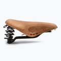 Brooks England B67 Softened Short dark tan bicycle saddle 4