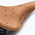 Brooks England B67 Softened Short dark tan bicycle saddle 6