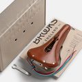 Brooks England B17 Narrow Carved honey bicycle saddle 8