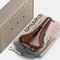 Brooks England B17 Narrow Carved brown bicycle saddle 8