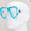 Mares Trygon snorkelling mask clear blue 411262 8