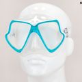 Mares Wahoo snorkelling mask clear blue 411238 10