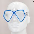 Mares Pirate children's diving mask clear blue 411321 10