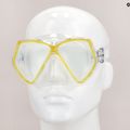Mares Pirate children's diving mask clear yellow 411321 8