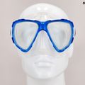 Mares Trygon snorkelling mask clear and navy blue 411262 8