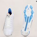 PUMA King Ultimate FG/AG men's football boots puma white/puma black/blue glimmer/ultra orange 19