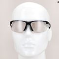 Bicycle goggles Alpina Defey HR black matt/clear mirror 7