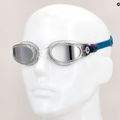 Aquasphere Kaiman clear/petrol/mirror silver swim goggles EP3000098LMS 7